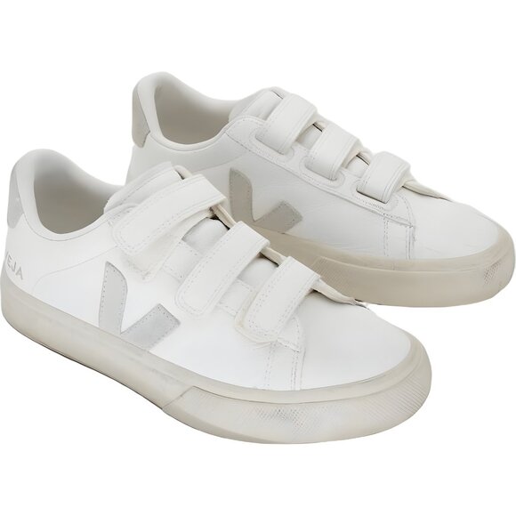 Stylish Veja Women's Recife Sneakers with Logo - Size 8 EU 39 - Picture 4 of 6